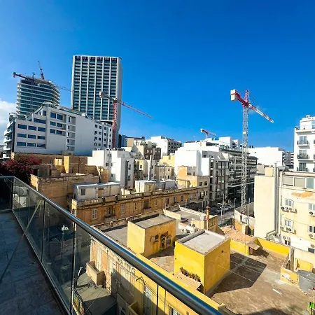 Paceville - 4a - Seaview 2br, Near Beach&bars